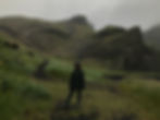 Bad weather at the Botn cliffs during a another hike across Heimaey Island, off South Iceland