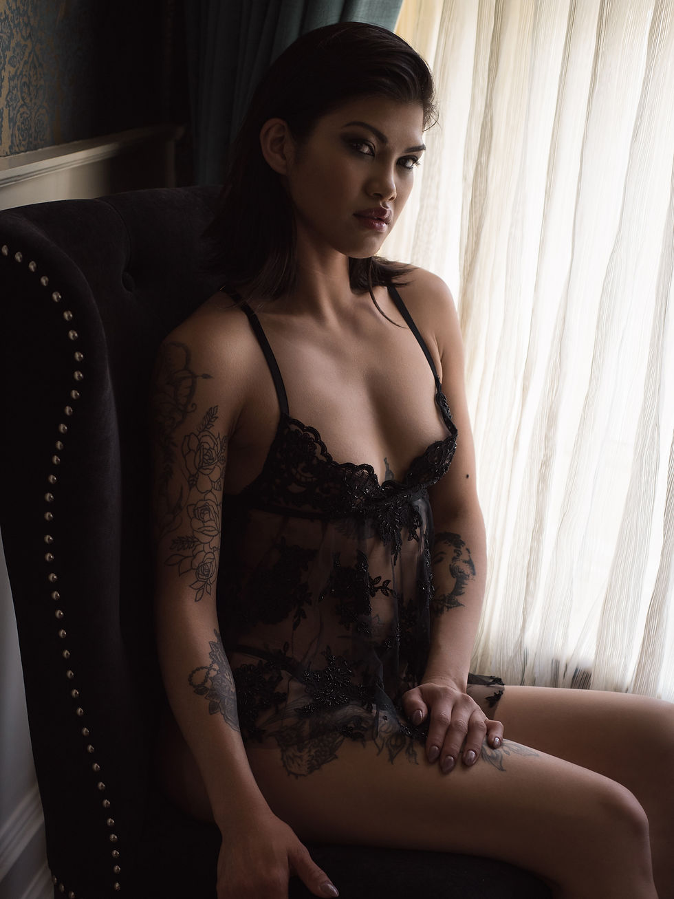 Thumbnail: FIA - Baby doll & Ouvert Knickers