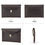 Thumbnail: Distressed Leather sleeve case for 13 inch laptop Notebook Carry Bag Pouch For M