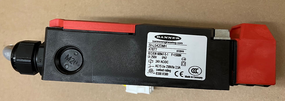 תמונה ממוזערת: BANNER SI-LS42DMH INTERLOCK SWITCH