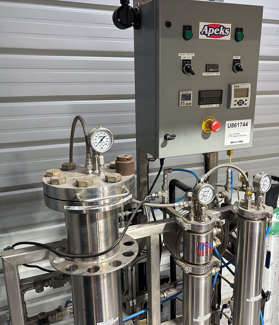 Miniatyrbilde: APEKS 1500-5L Electric Botanical Oil Extraction System.