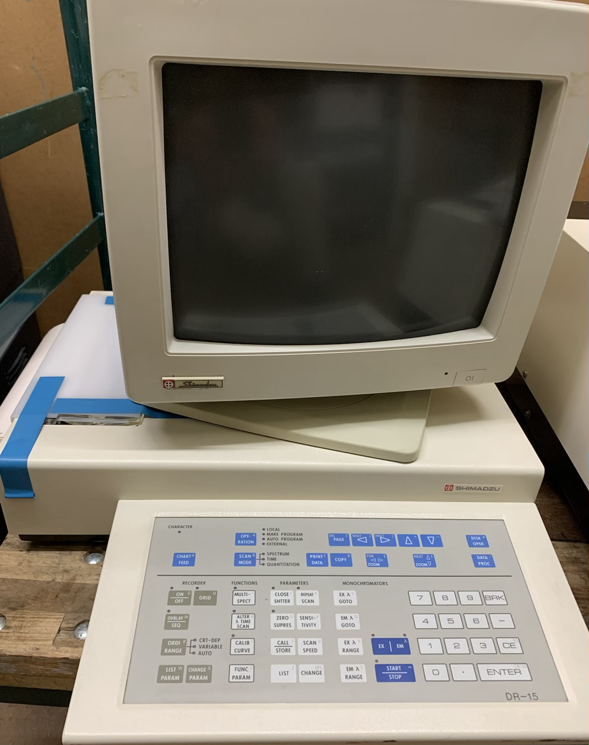 SHIMADZU RF5000U SPECTROFLUOROPHOTOMETER
