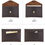 Thumbnail: Distressed Leather sleeve case for 13 inch laptop Notebook Carry Bag Pouch For M