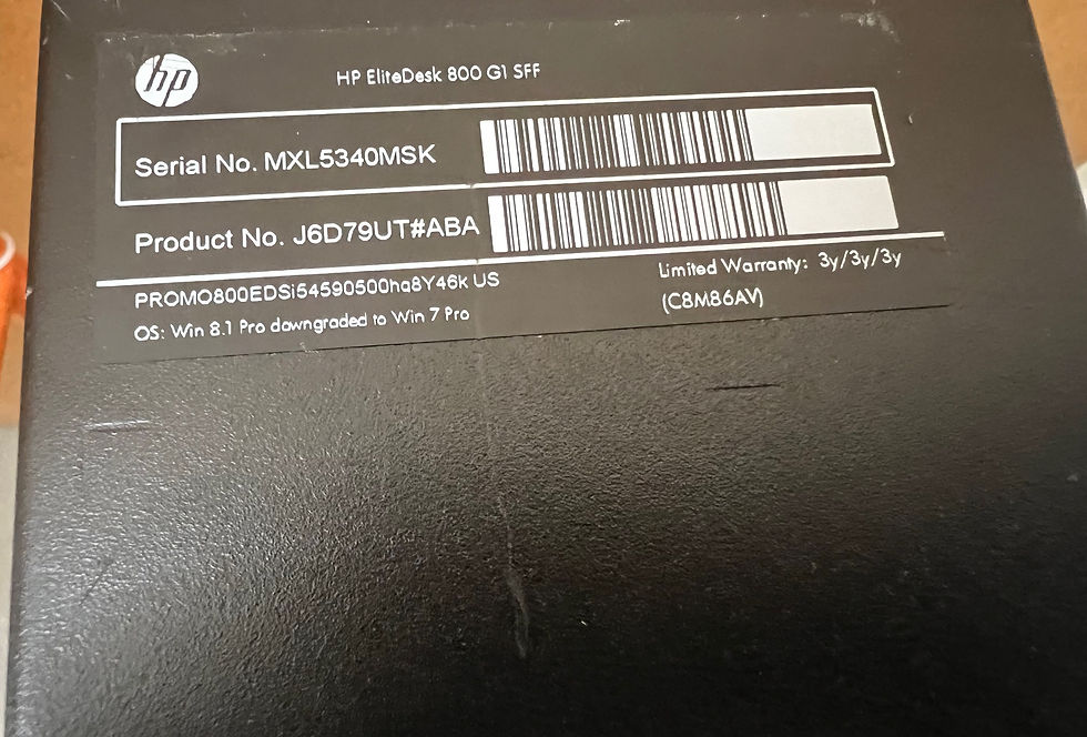 縮圖：HP ELITE DESK 800 G1 SFF Computer i5 500GB HDD with DVD-RW