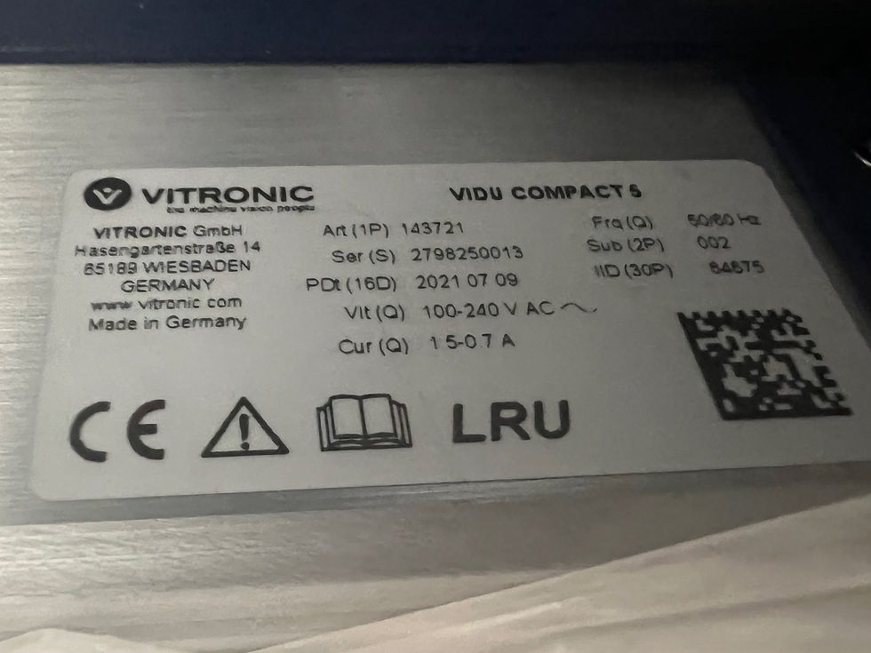 Миниатюра: VITRONIC Compact 5.1 143721 - 2798250019 High-Speed Line Scan Camera.