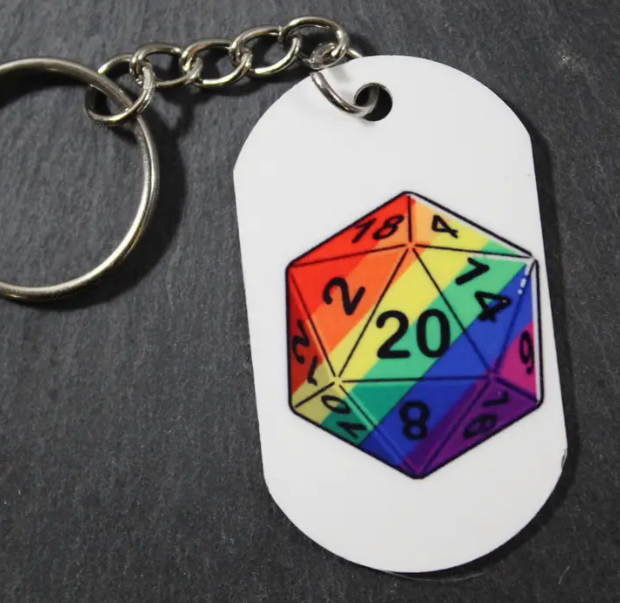 Thumbnail: DND Keychains