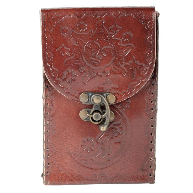 Thumbnail: Leather Tarot Card Deck Holder