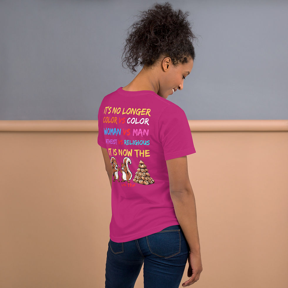 Thumbnail: Squirrels vs Nuts Uni-Tee