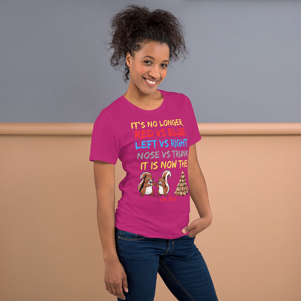 Thumbnail: Squirrels vs Nuts Uni-Tee