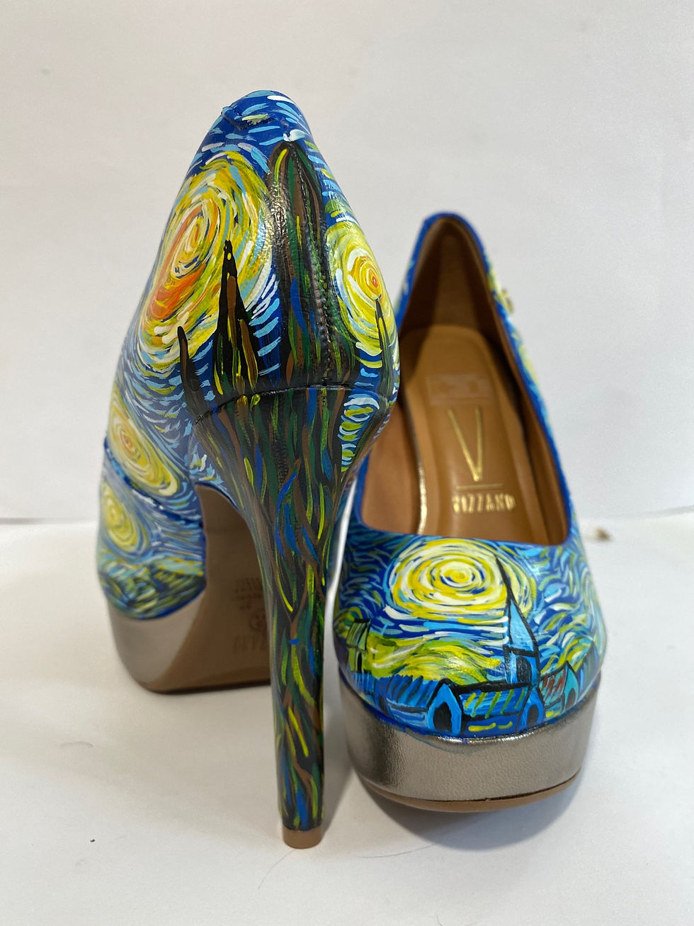 Miniatura: Zapatillas La Noche Estrellada de Van Gogh