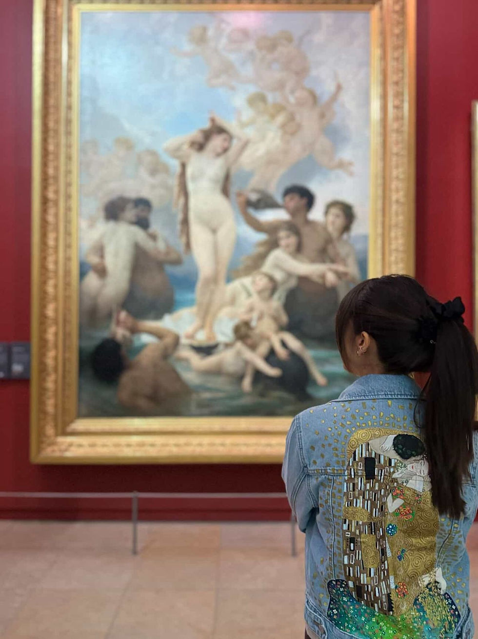 Miniatura: Chamarra El Beso de Gustav Klimt