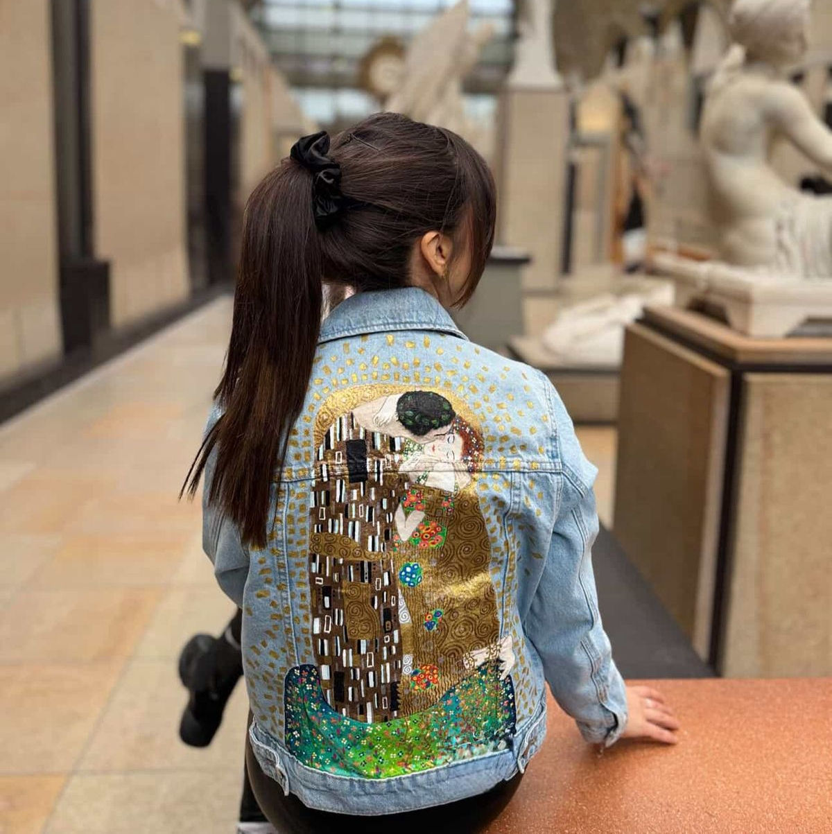 Chamarra El Beso de Gustav Klimt