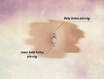 Types of belly piersing