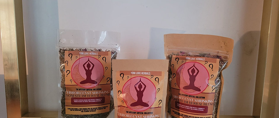 Fibroid/ Cyst Shrinking Yoni Steaming Blend- THE MYSTERY COLLECTION