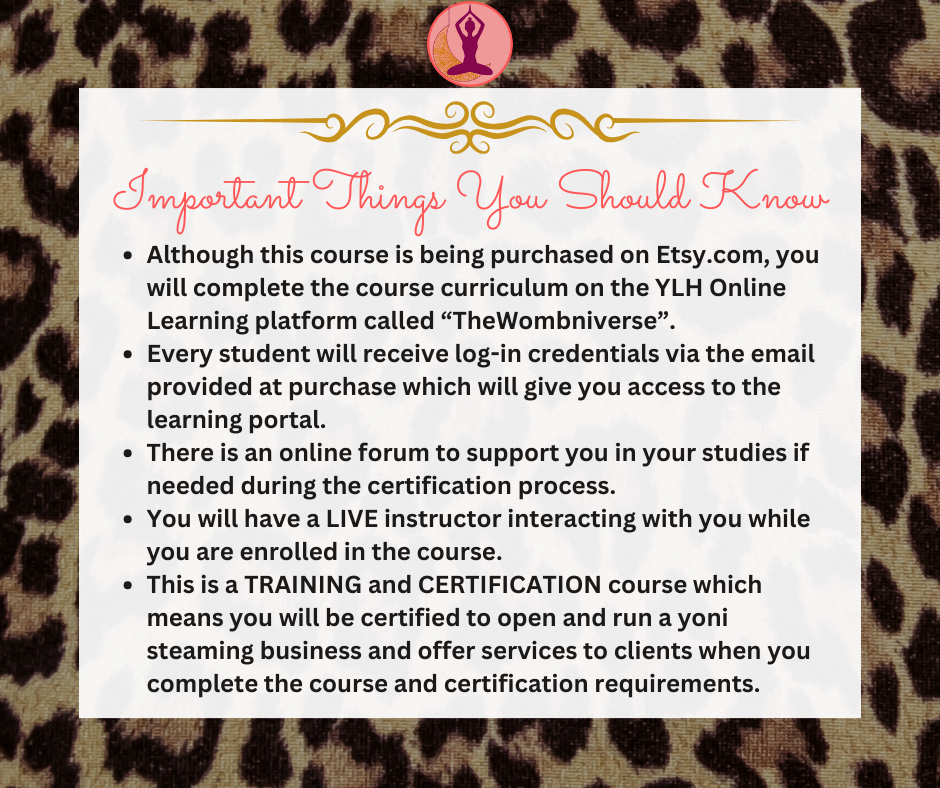 Thumbnail: Birth Worker Yoni Steaming Facilitator Training/Certification