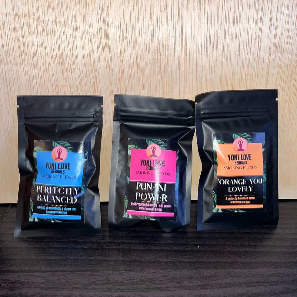 Thumbnail: "Goddess Goodies" Herbal Smoking Blend Sample Pouch