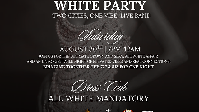 2025 Labor Day All White Party | Black Leaf