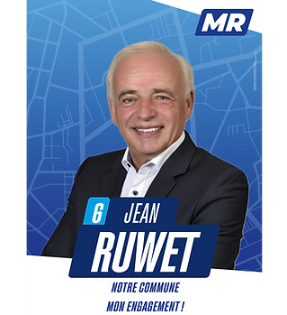 Affiche Jean Ruwet (edtieur responsable)