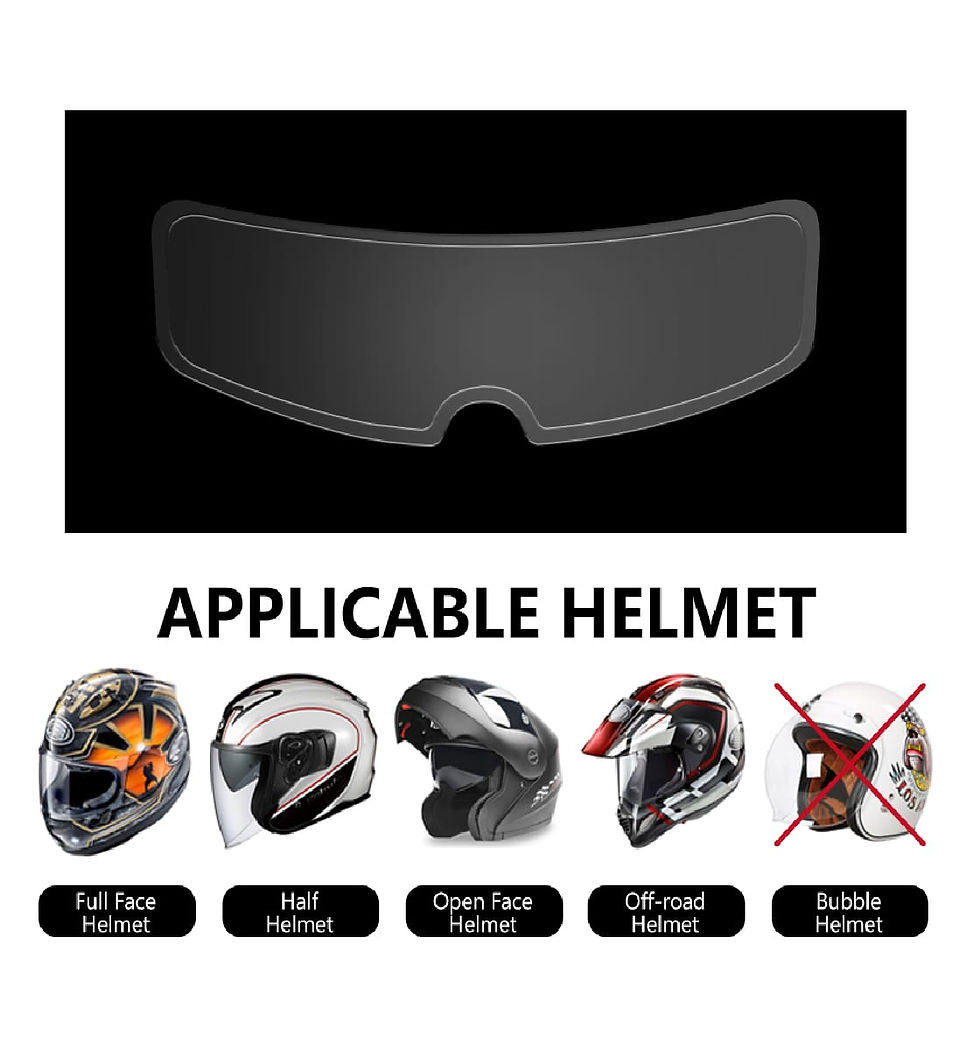 4 Antiempañante casco