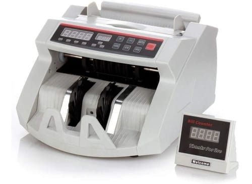 132 Máquina Para Contar Billetes Con Detector De Billetes Falsos