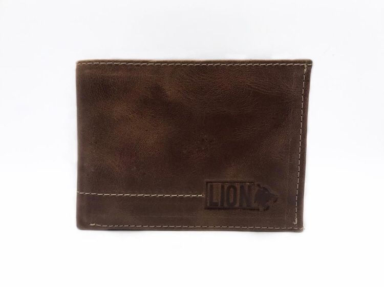 175 Billetera G-315-D Lion en cuero