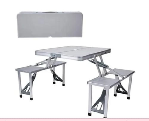 Miniatura: 15 Mesa plegable + sillas