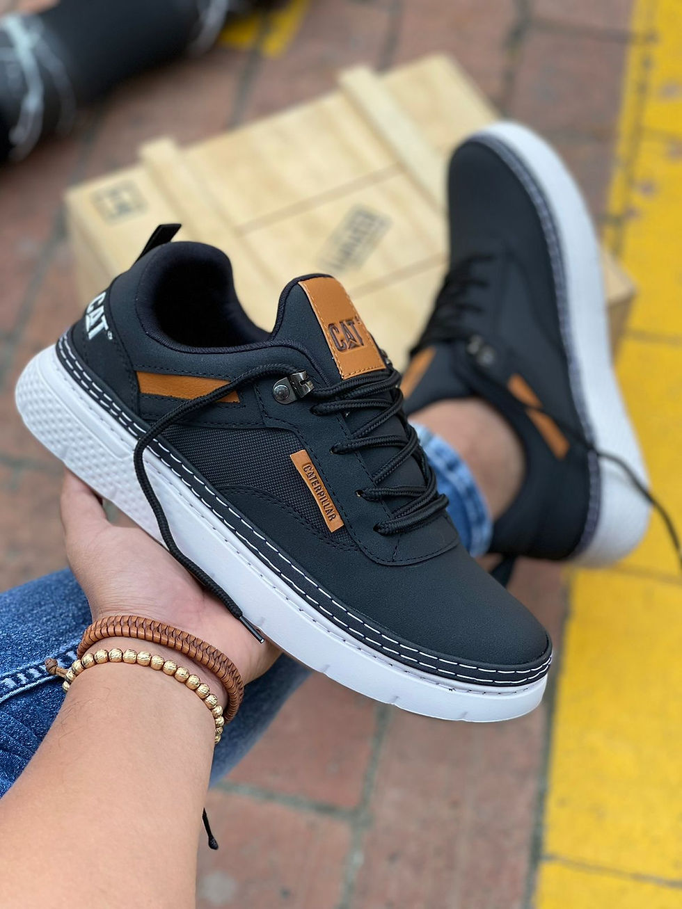 Miniatura: 190 👑Tenis CT Triple Líneas Caballero