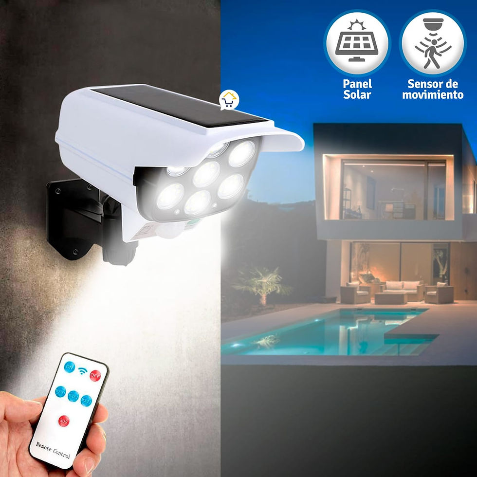 Miniatura: 116 Lampara exterior panel solar sensor movimiento luz de emergencia YH2178T