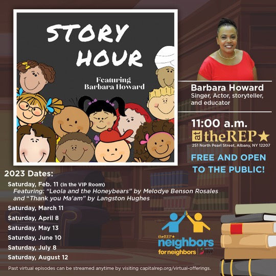 Story Hour at the Rep 2023 Dates Announced