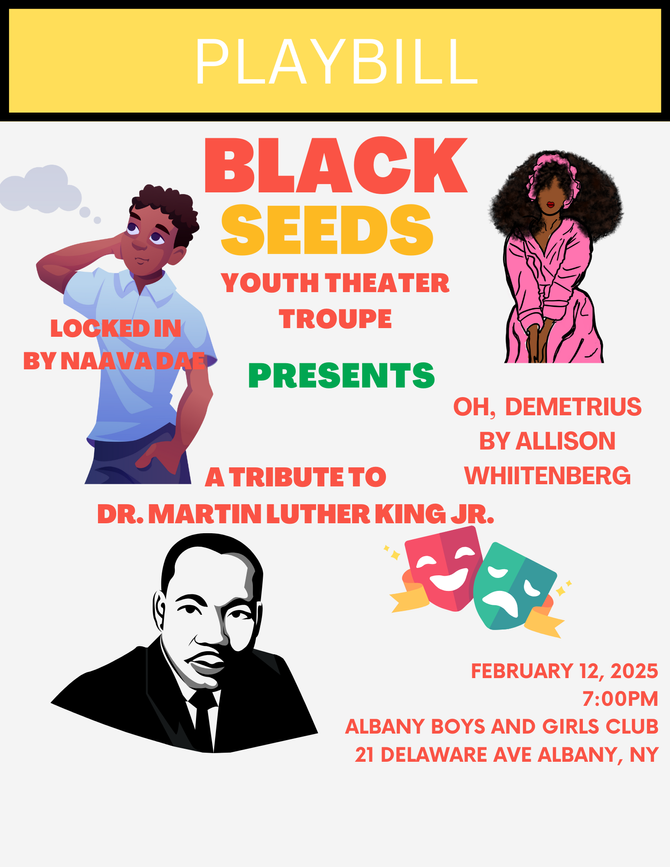 Black Seeds Youth theatre Group Presents ... Tribute to Martin Luther King, Jr.