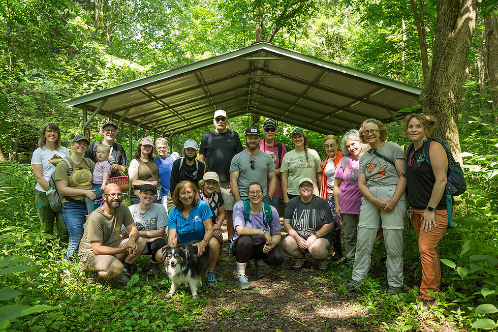 Western PA Mushroom Club. Photo by Dawn Wehman