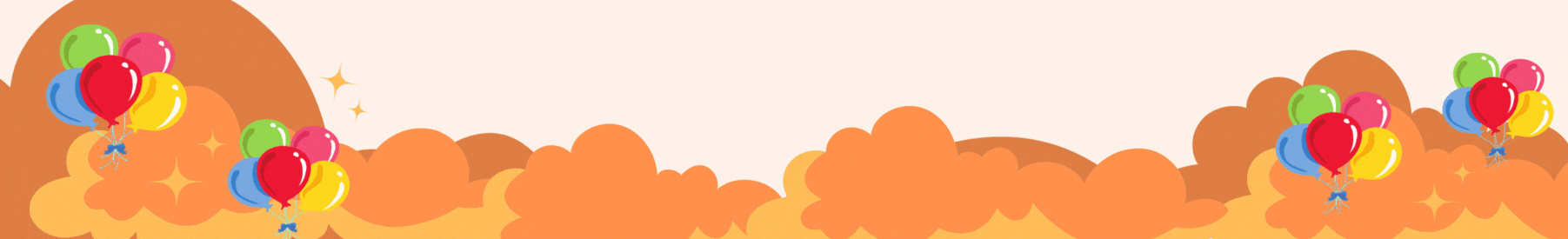 Orange Yellow Cute Air Balloon Illustration Group Project Presentation (2000 x 700 px) (18