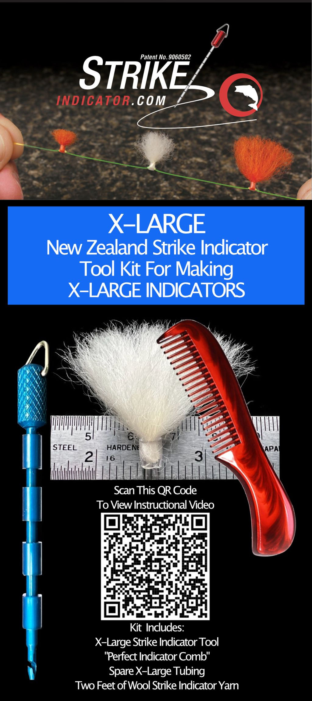 New Zealand Strike Indicator Kit XL