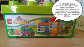 DUPLO bricks for the win!