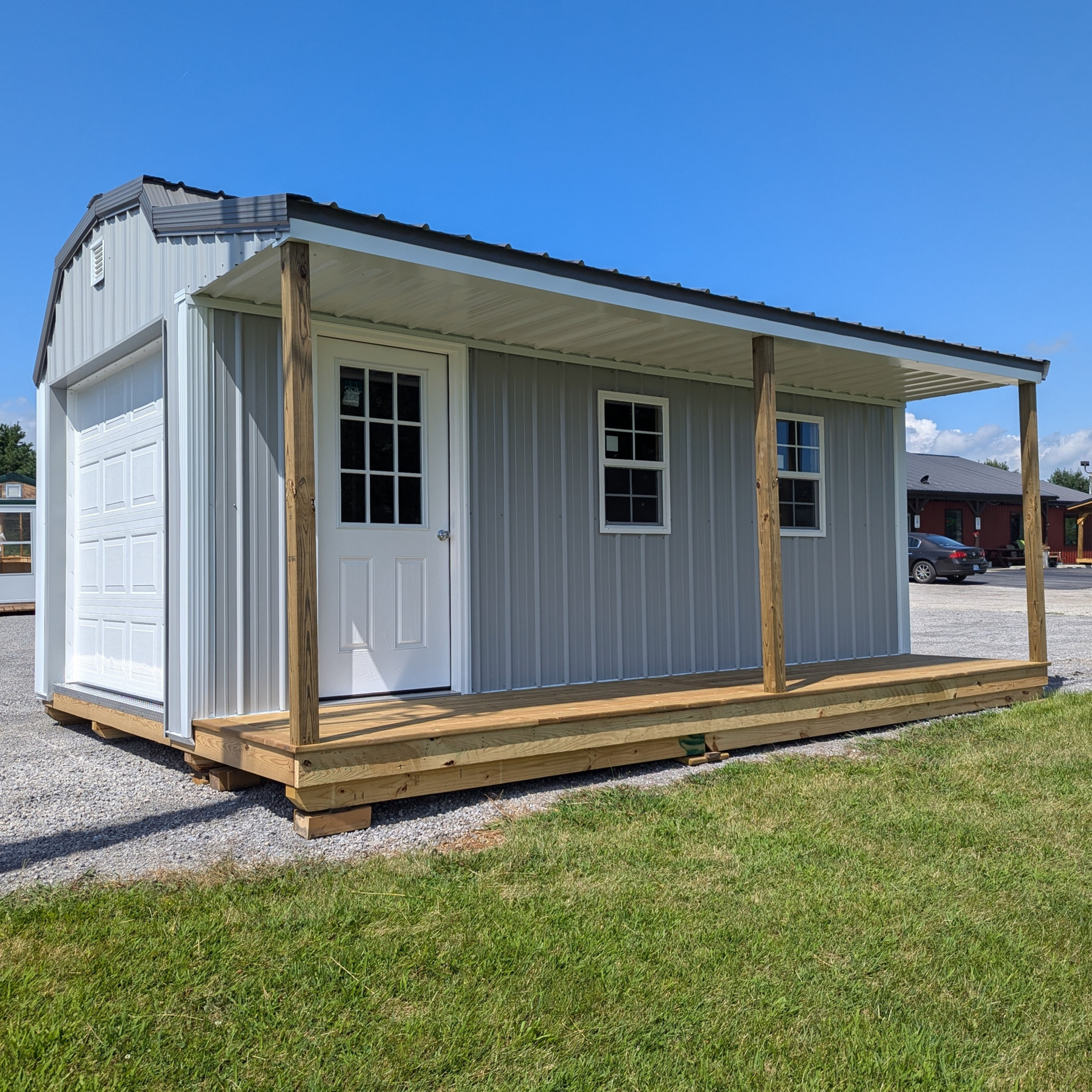 12x20 Side Lofted Cabin