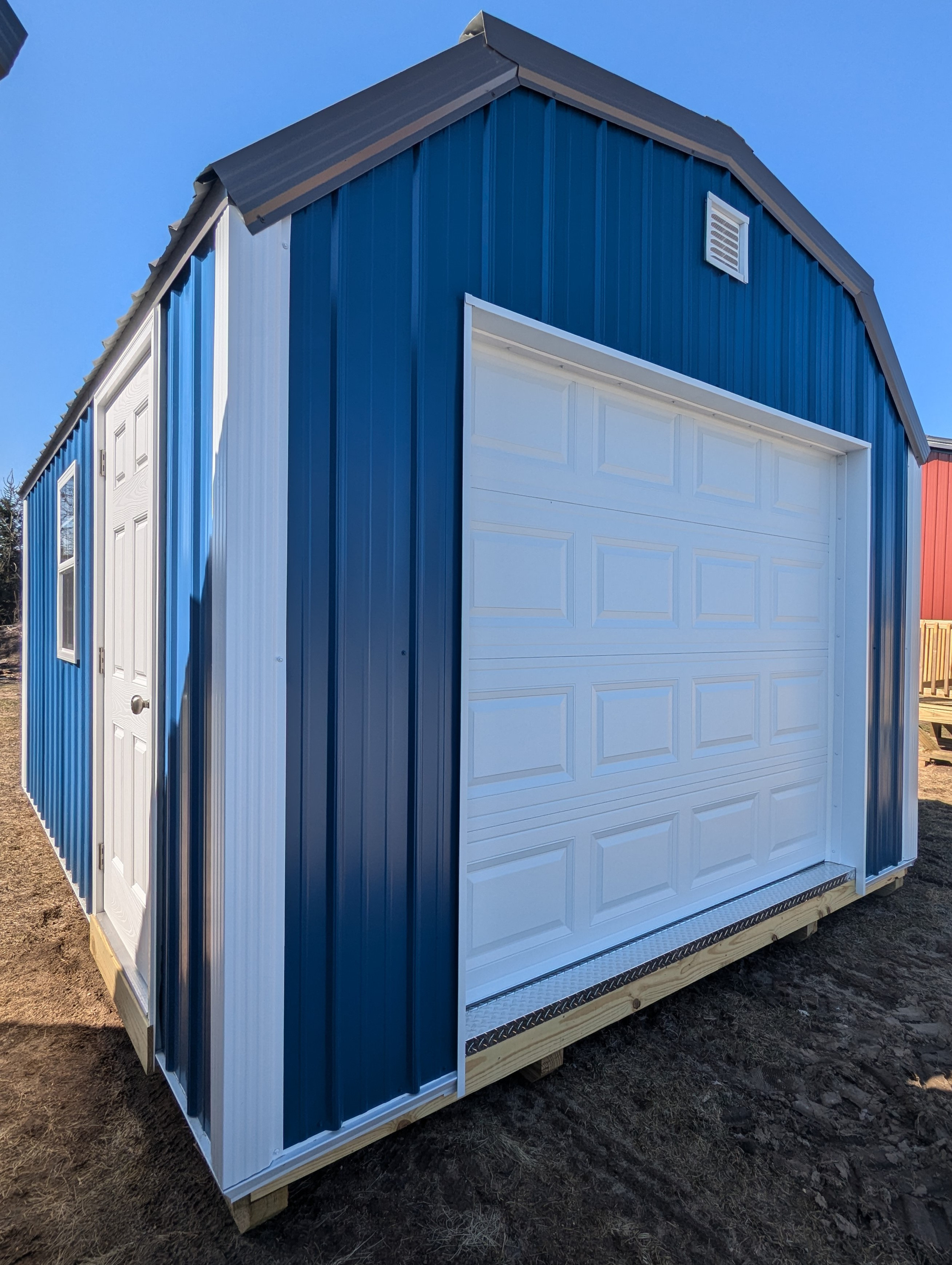 12x16 Lofted Garage