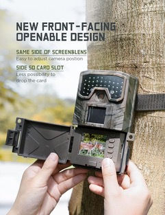 Thumbnail: Wildlife night camera being used