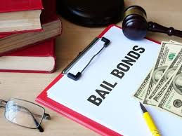 Bail Bonds Money on Clipboard