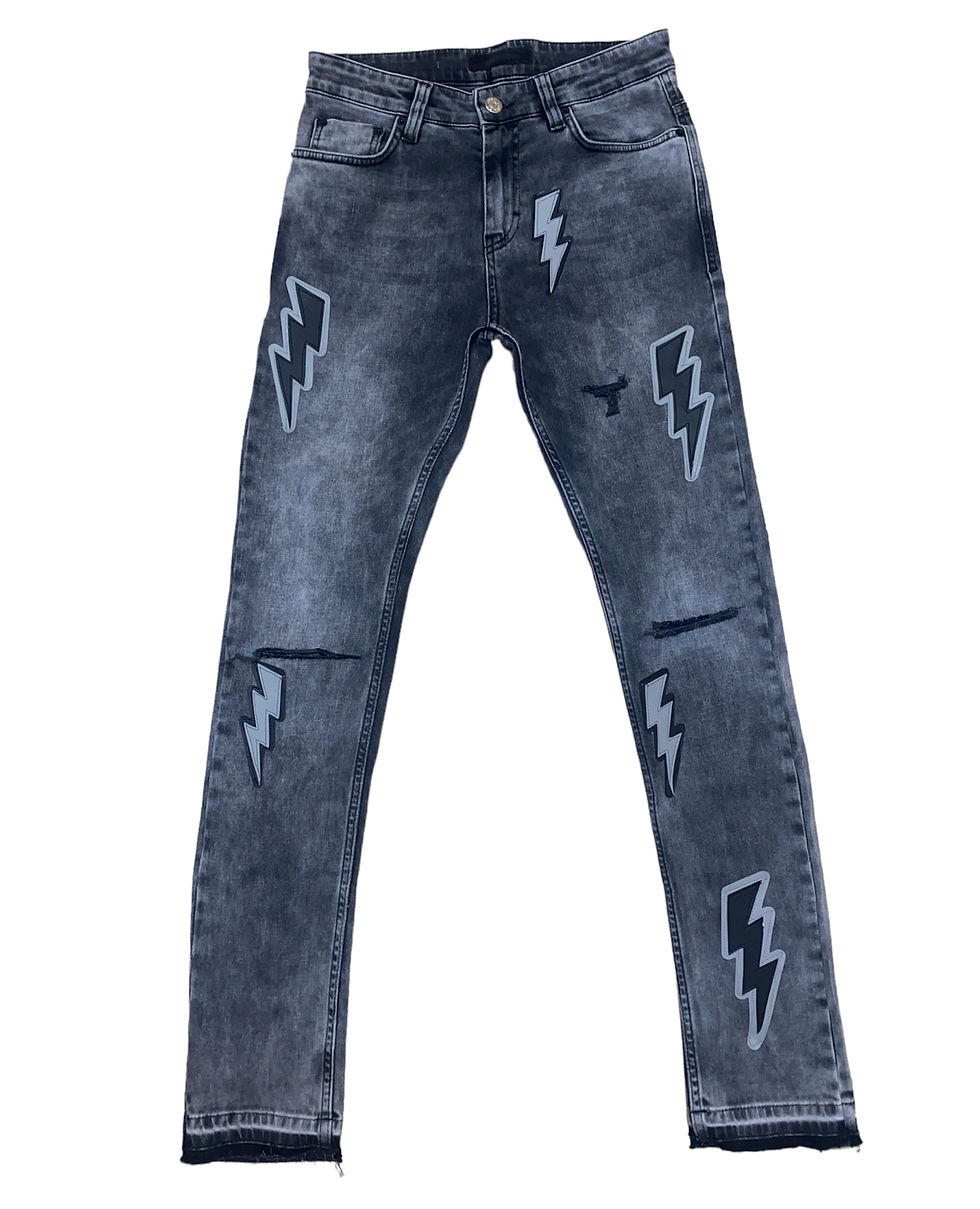 Thumbnail: High voltage denim jeans 