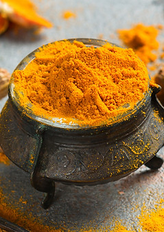 Turmeric Powder Display
