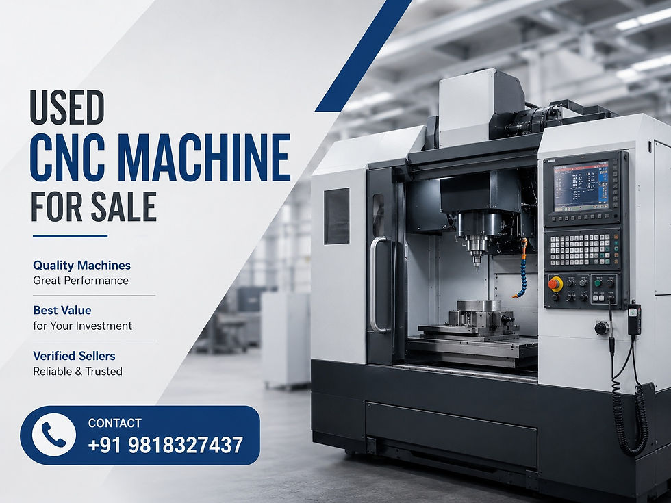 Used CNC machine for sale - Buy now from Verified Sellers at IndiaBizzness portal