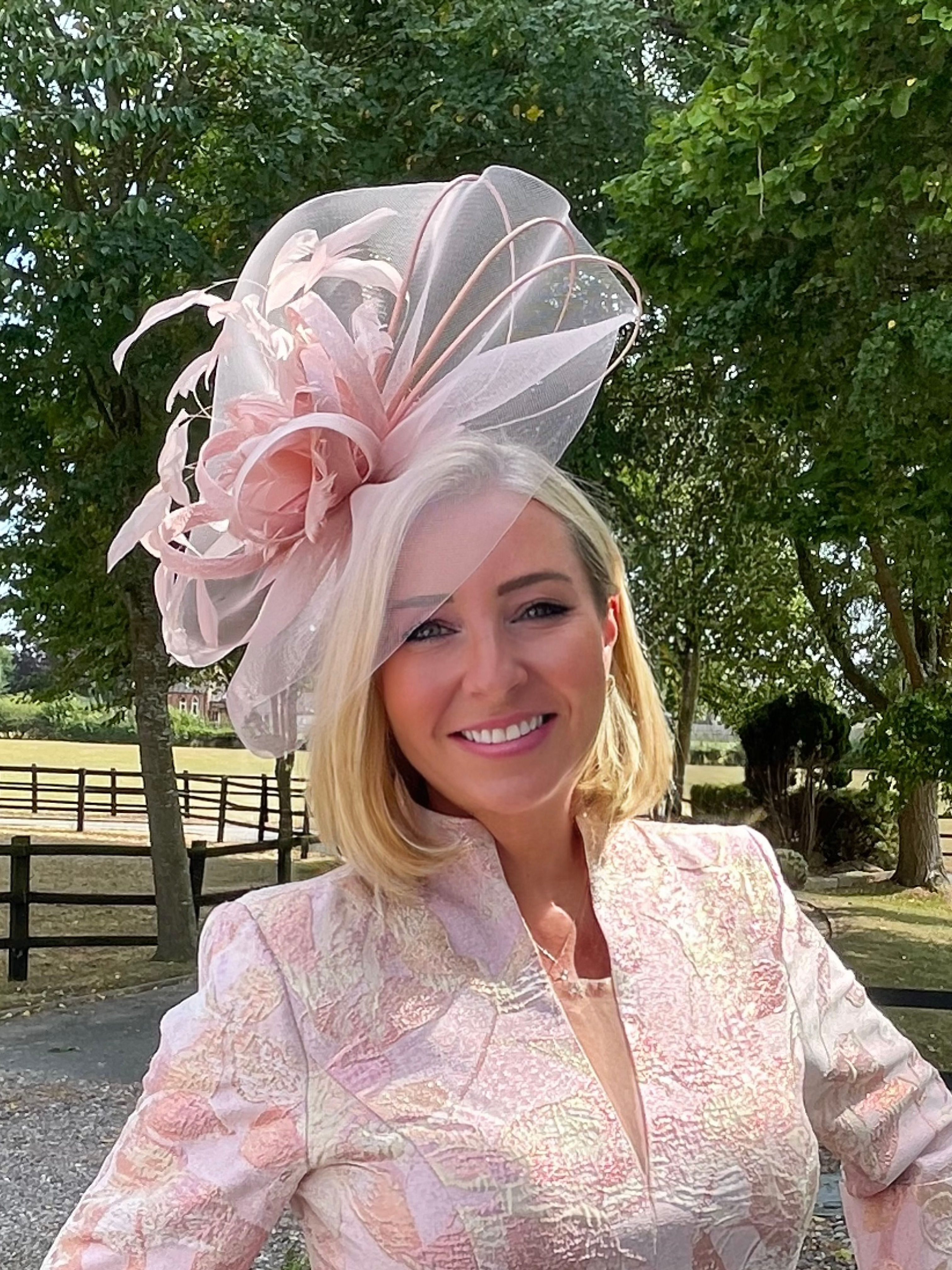 Nigel Rayment Rose Tulle Hatinator 