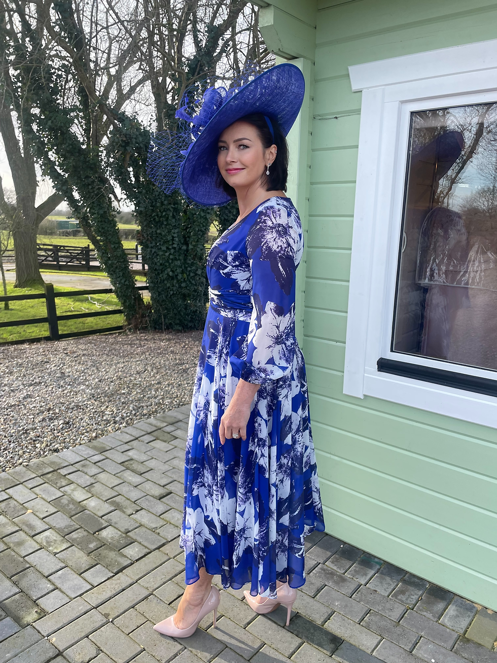 Thumbnail: Couture Club Cobalt Floaty Dress