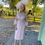 Thumbnail: Gino Curruti Labella Blush Pink Sequin and Feather Dress