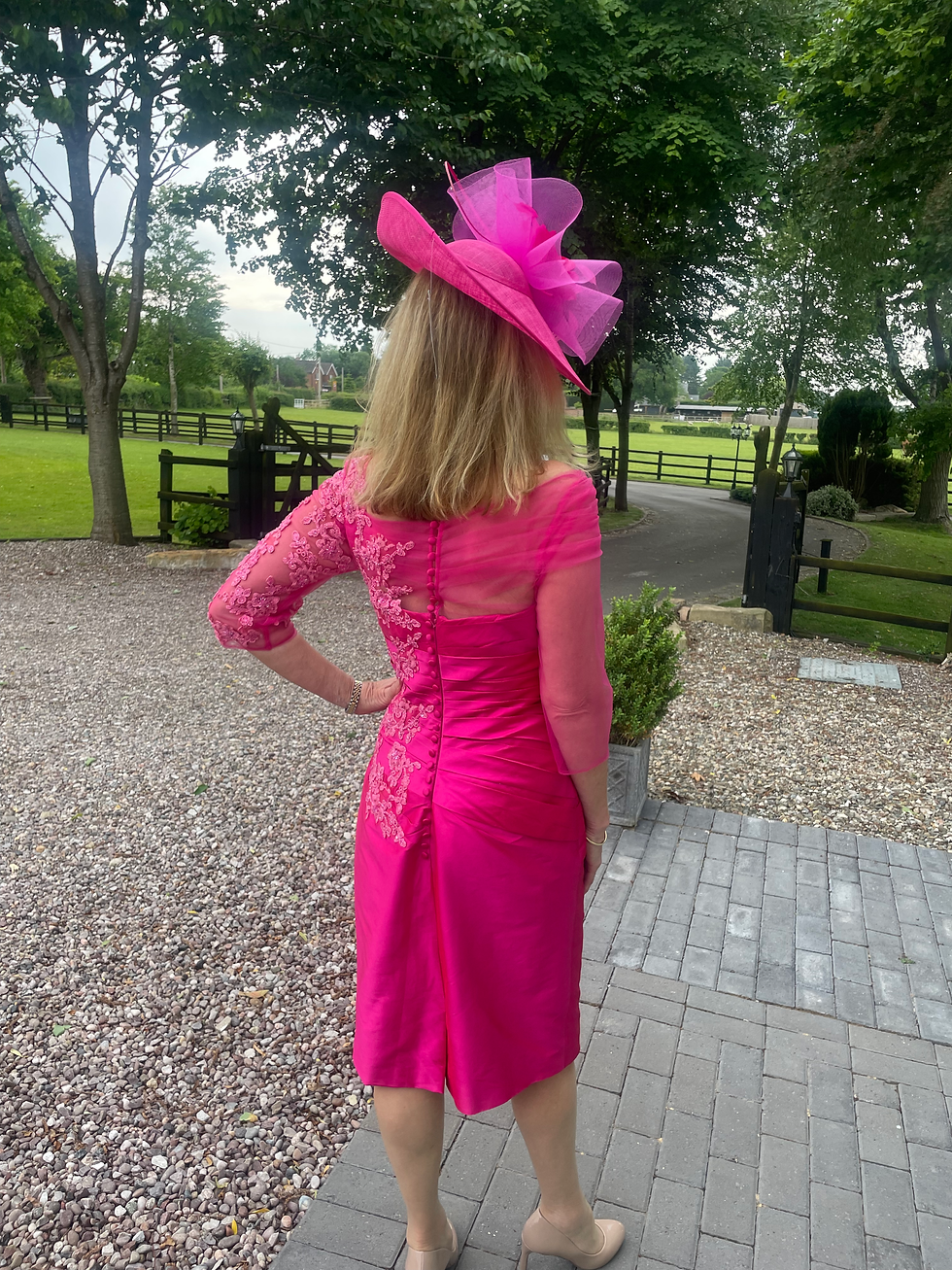 Thumbnail: Irresistible Hot Pink Dress with embellishment