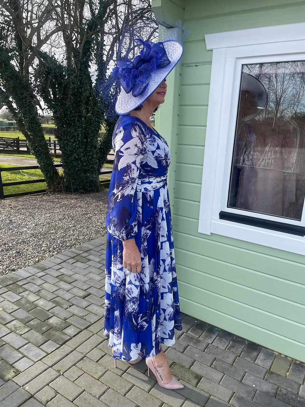 Thumbnail: Couture Club Cobalt Floaty Dress