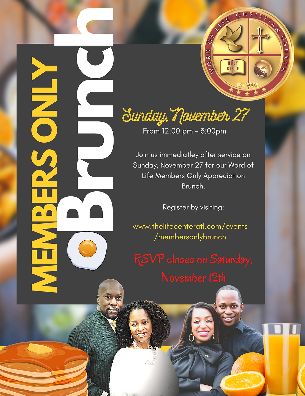 Member's Only Appreciation Brunch
