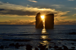 Coucher de soleil à Mosteiros