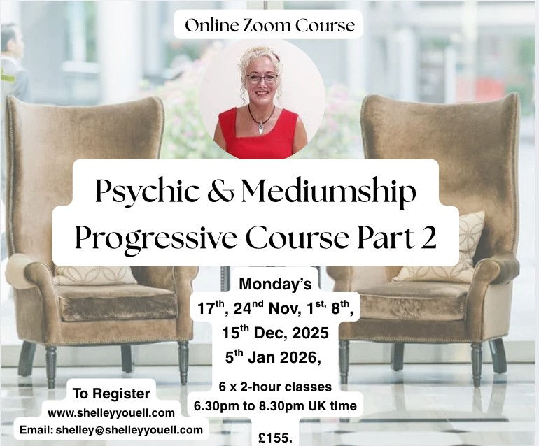 Online Psychic & Mediumship Progressive course part 2