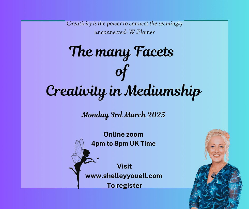 The Many Facets of Creativity in Mediumship